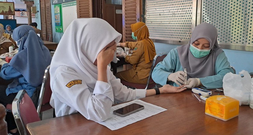 Peduli Generasi Sehat, SMAN 2 Kota Malang Gandeng Puskesmas Gelar Pemeriksaan Kesehata Gratis